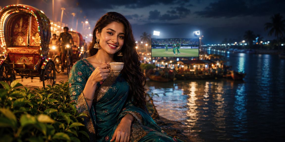 ঢাকার ক্রিকেট বাজির দৃশ্য